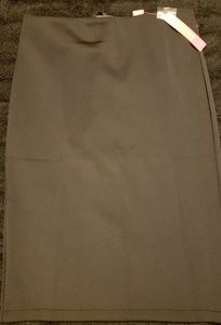 Black Catherine Maldrino Pencil Skirt